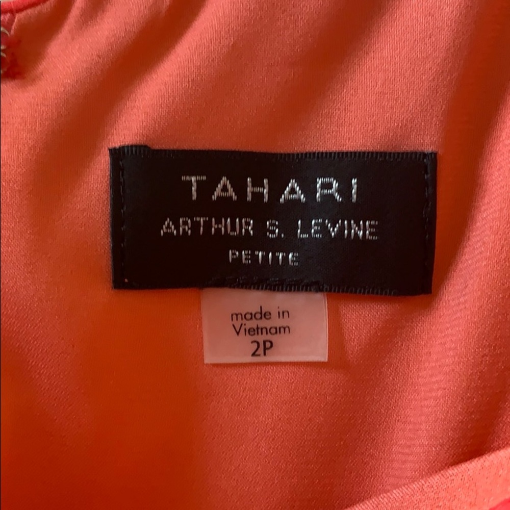 Tahari pink polka dot dress - Picture 3 of 3